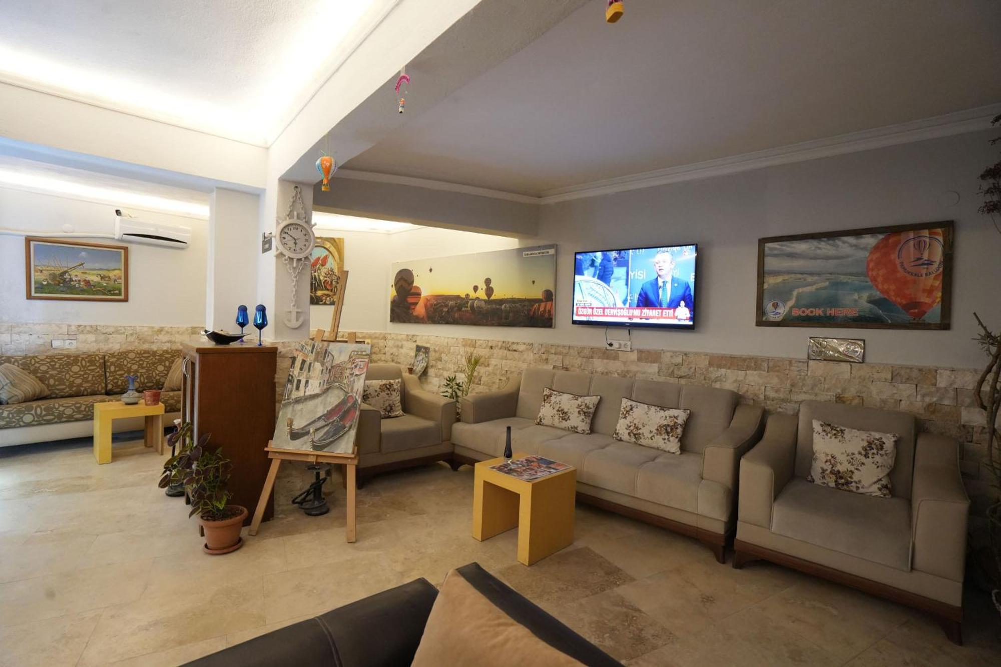 Ozenturku Hotel Памуккале Экстерьер фото